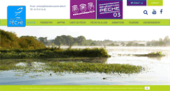 Desktop Screenshot of federation-peche-allier.fr